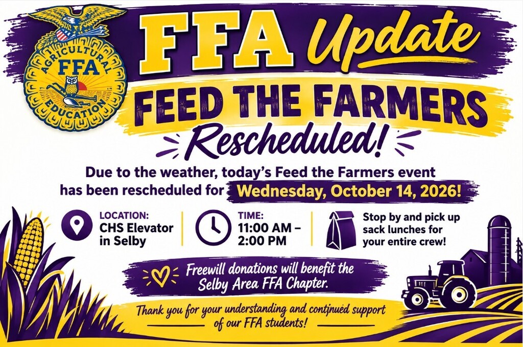 FFA Schedule Change