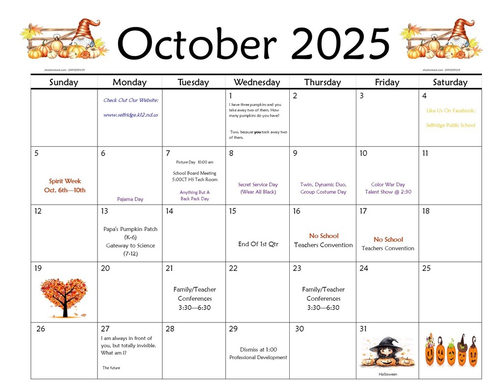 October