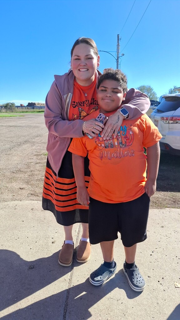 Orange Shirt