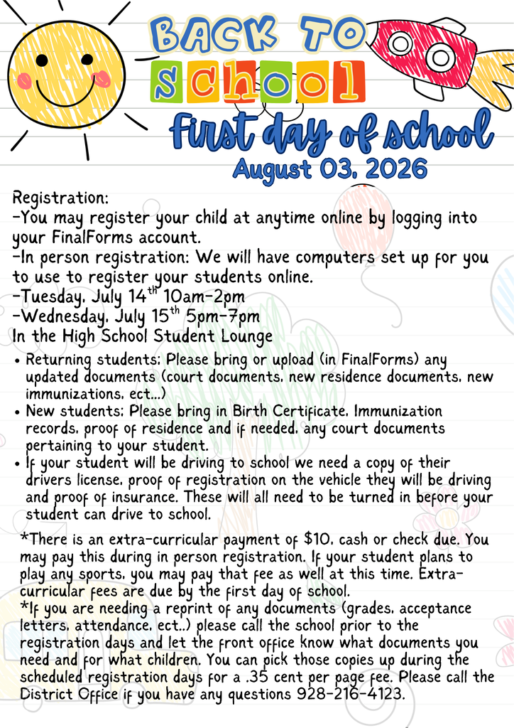 Back to school