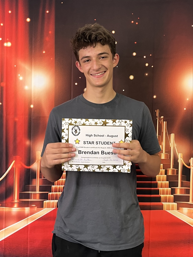 High School Student of the Month Brendan Buesa