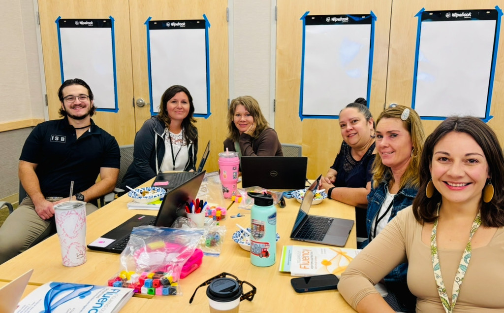 Teachers around a table