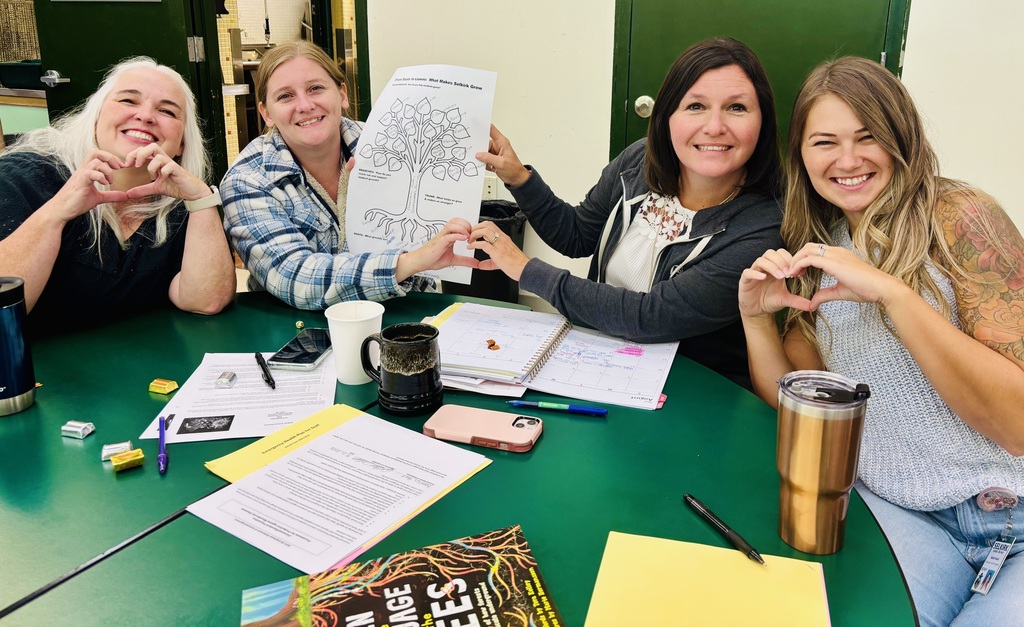 Teachers sharing tree poster
