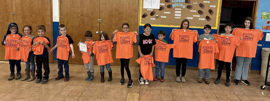 Readers make leaders t-shirt awards