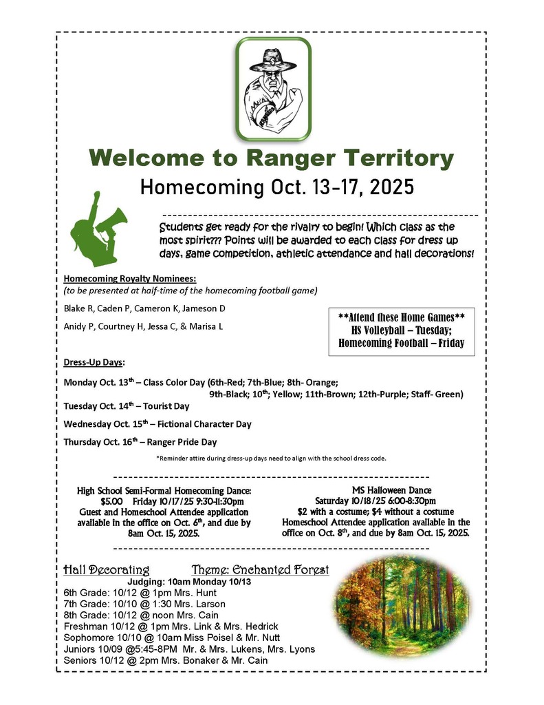 Homecoming Flyer 2025