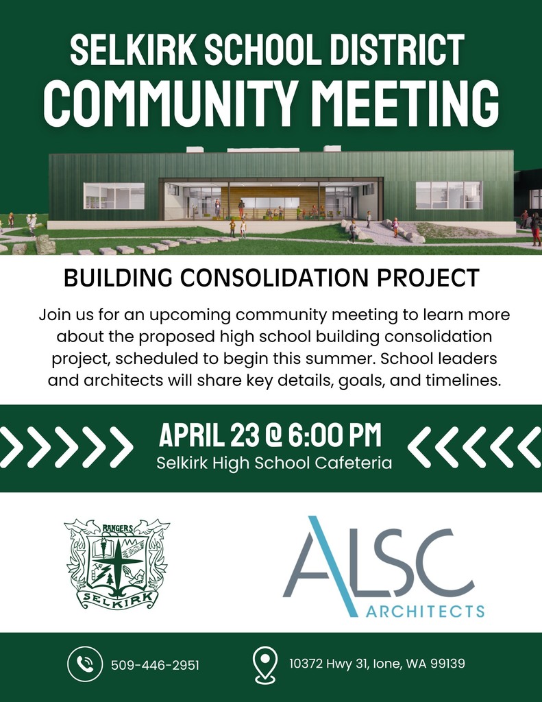 Selkirk Community Meeting Flyer