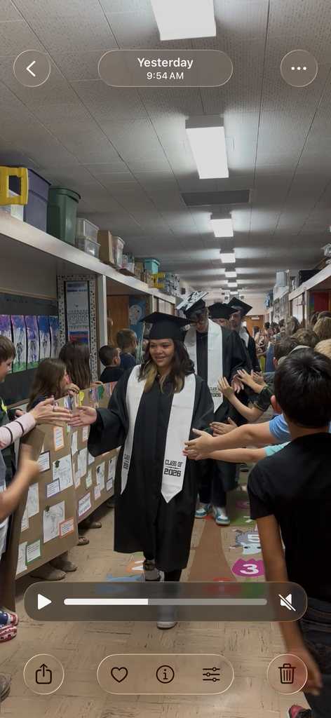 Elementary Seniors-Celebrating our graduates