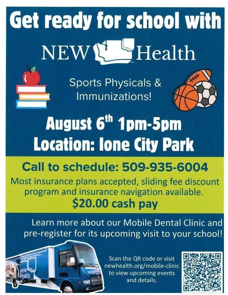 NEW health fair bus