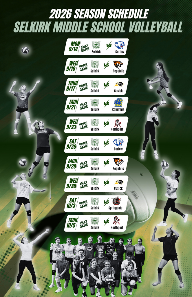 MS Volleyball 2026 Schedule