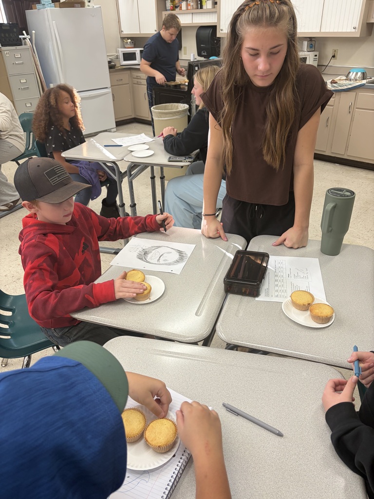 5th Grade makes Cornbread with food science class