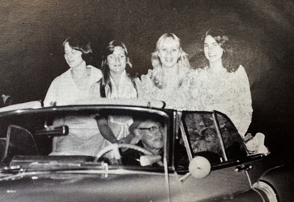Homecoming court 1972
