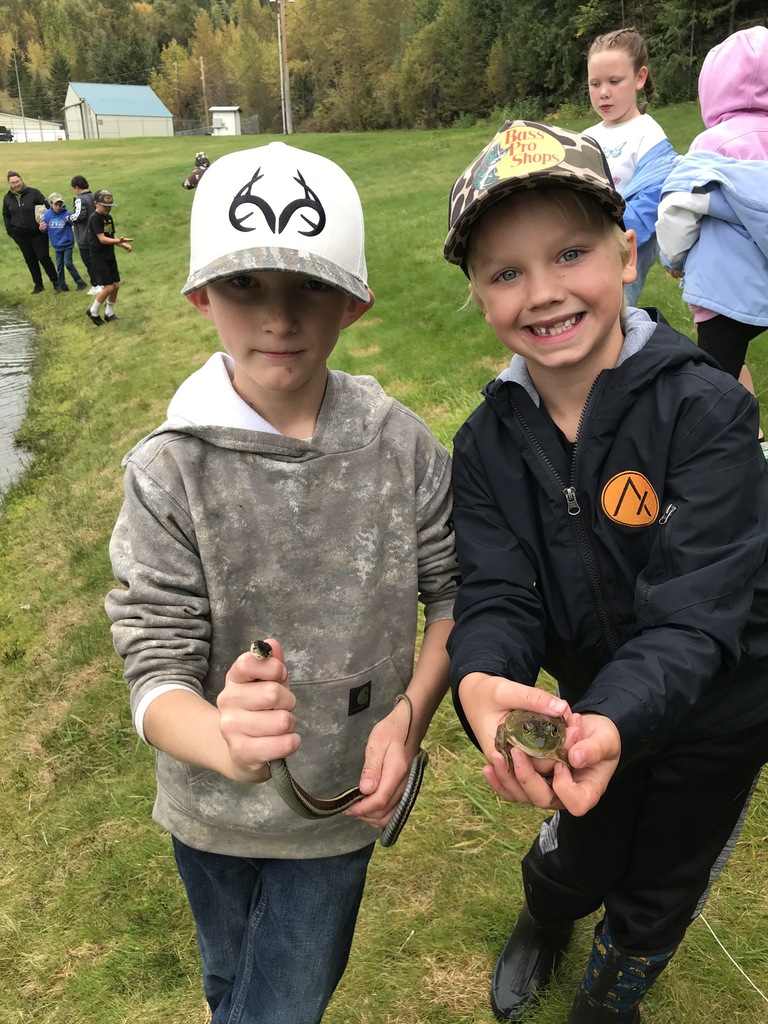 Box Canyon frog field trip