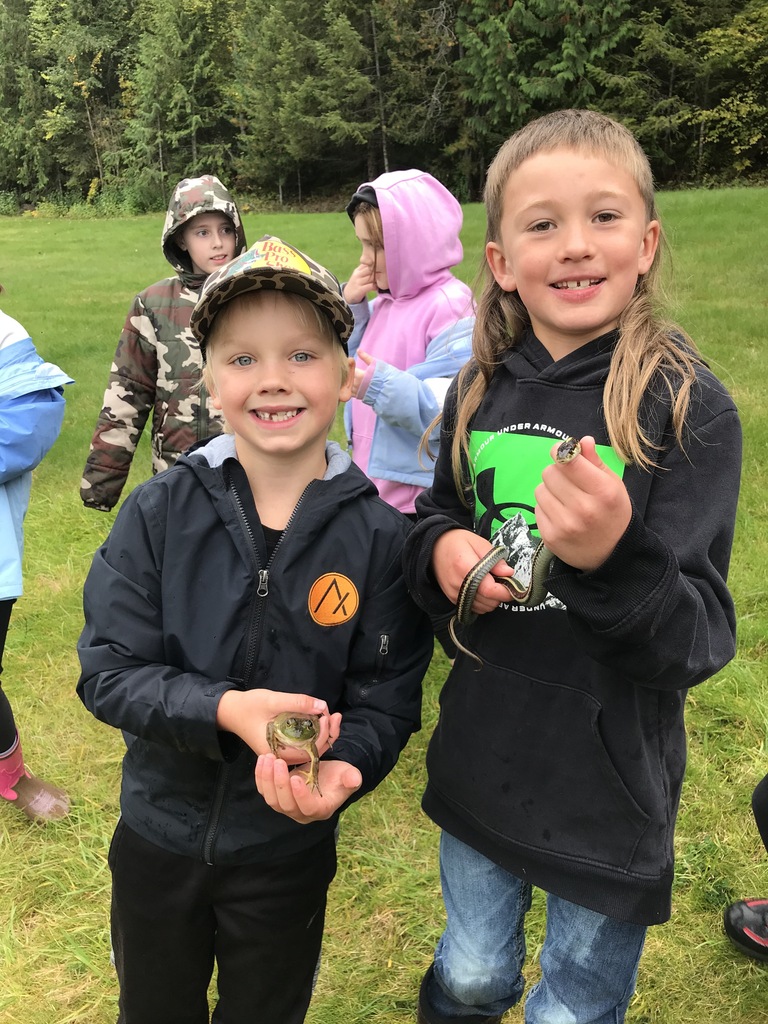 Box Canyon frog field trip