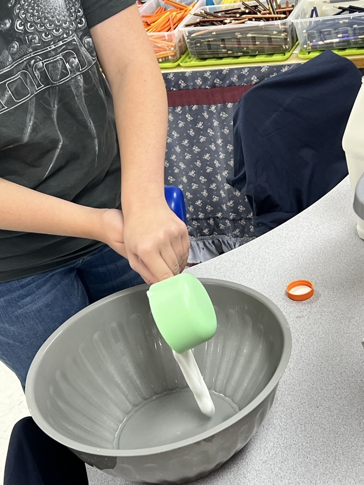the glue mixture 