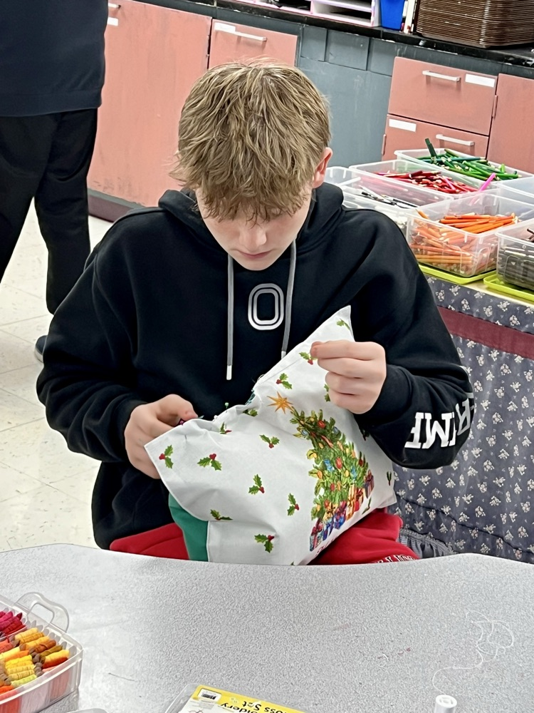 Even basketball players can sew!