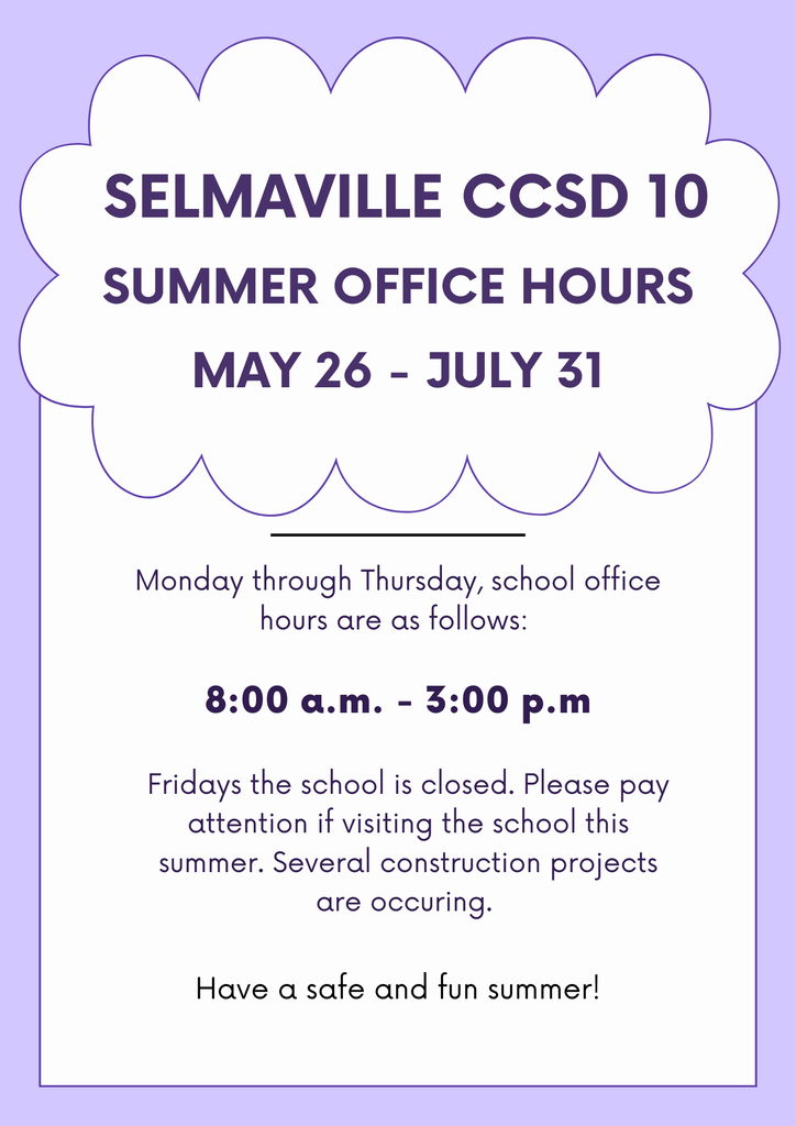 summer hours