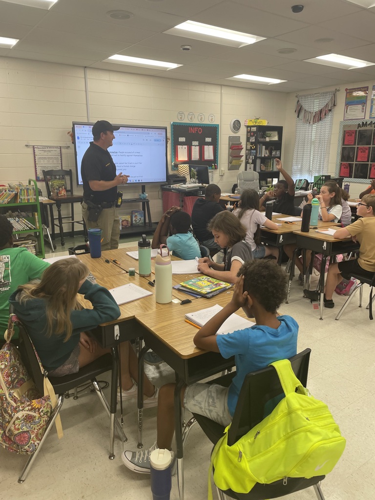 Mrs. Croom's 5th Grade Due Process lesson