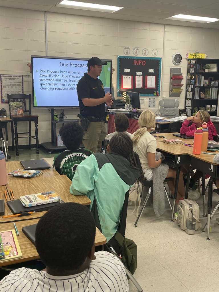 Mrs. Crooms 5th Due Process lesson