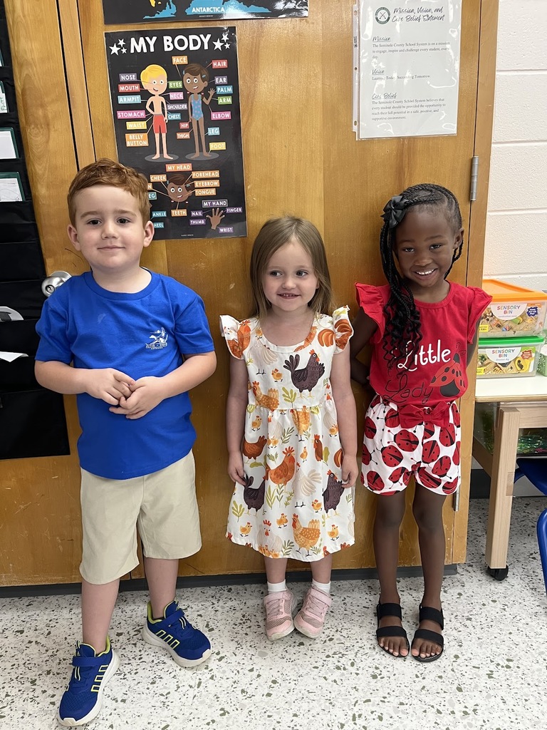 Shout out to Kolton, Emma, and Dream in Mrs. Brooke's class for being at school for 10 days! Great job!