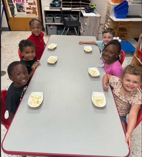 Mrs. Erica's Class popcorn party