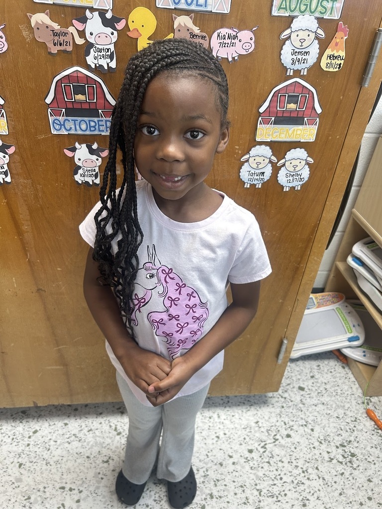 Ms. Hannah and Ms. Kaitlyn would like to give a shoutout to Serenity Donalson for being at school for 10 days! Great job Serenity! Keep it up!