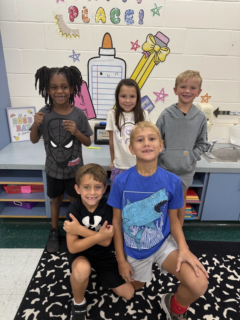Ms. Stacy would like to give a shout out to these students for working hard and making a 100 on their Lesson 3 Comp Check. Great Job!!!