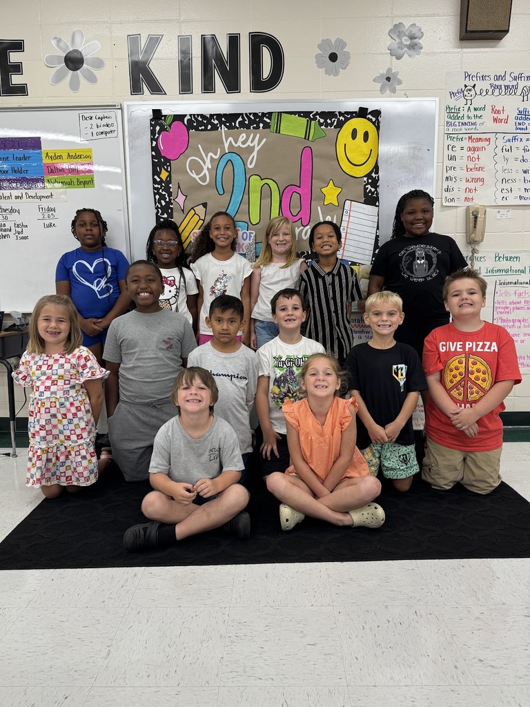 Congratulations to Mrs. Beth Whitaker's ELA Class for making 100 on the Benchmark Unit 1 Week 1 Test!