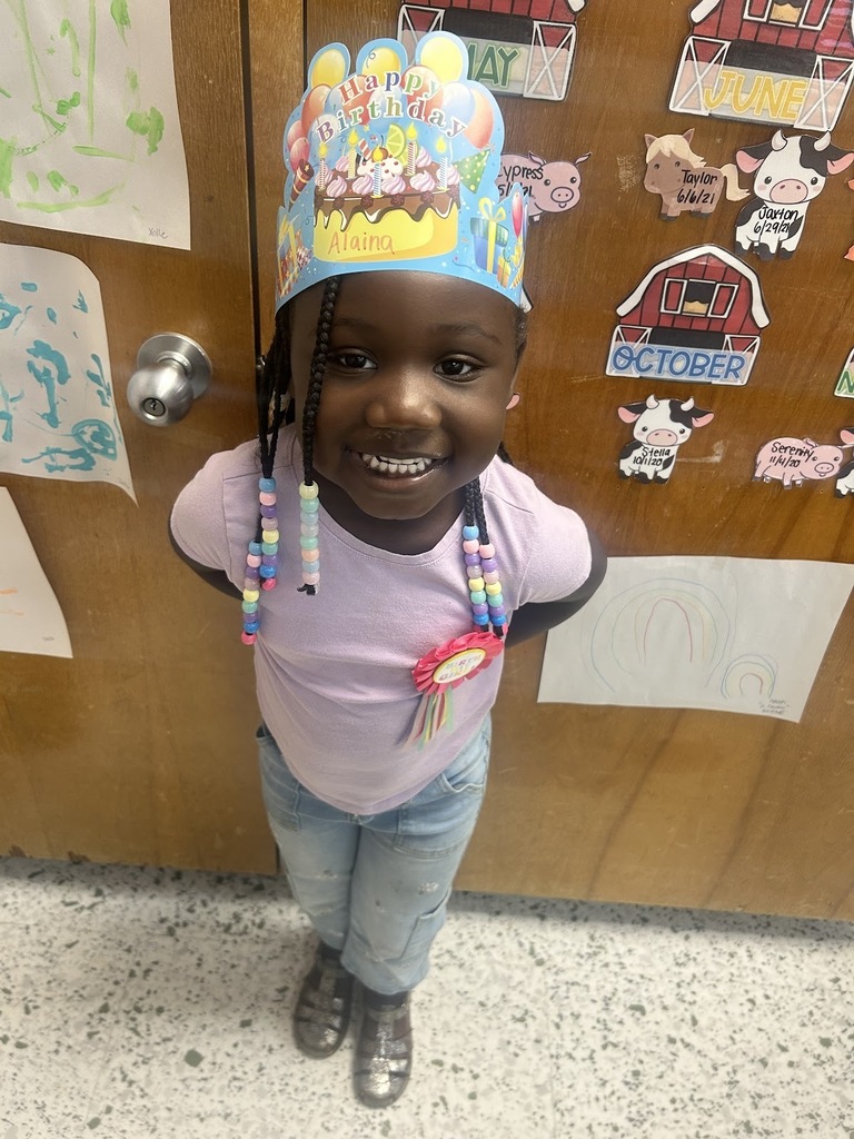 Ms. Hannah and Ms. Kaitlyn would like to give a shoutout to our birthday girl Alaina for coming to school for 20 days! Great job and happy birthday!