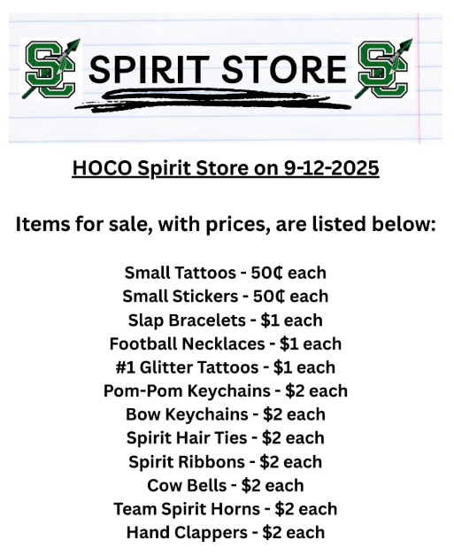 HOCO Spirit Store