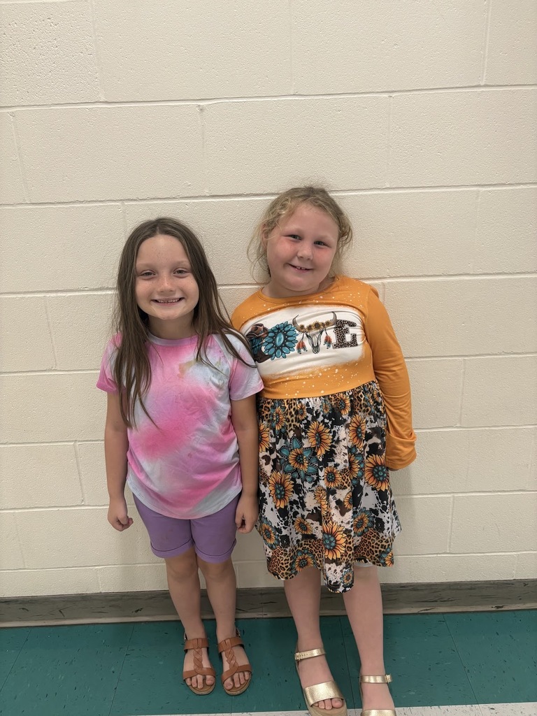 Mrs. Bowen would like to give a shout out to these two girls for making a 100 on their Unit 1 Week 2 Benchmark assessment!