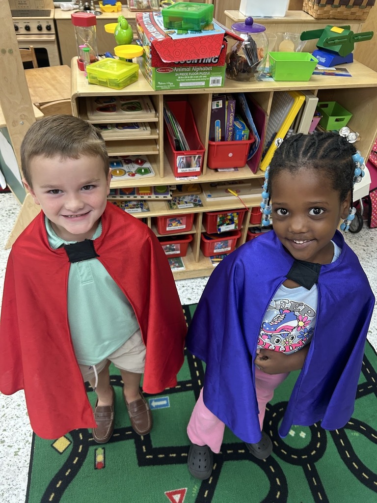 Ms. Hannah and Ms. Kaitlyn would like to give a shoutout to Bentlee Brown and Ka’Niah Leonard for being our super friends for the week! Great job!