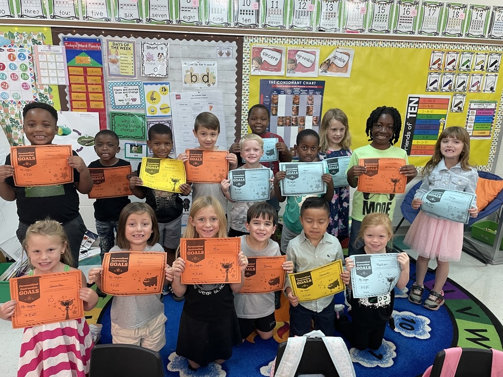Way to go Ms. Layne’s first graders that have passed 10 iReady lessons!