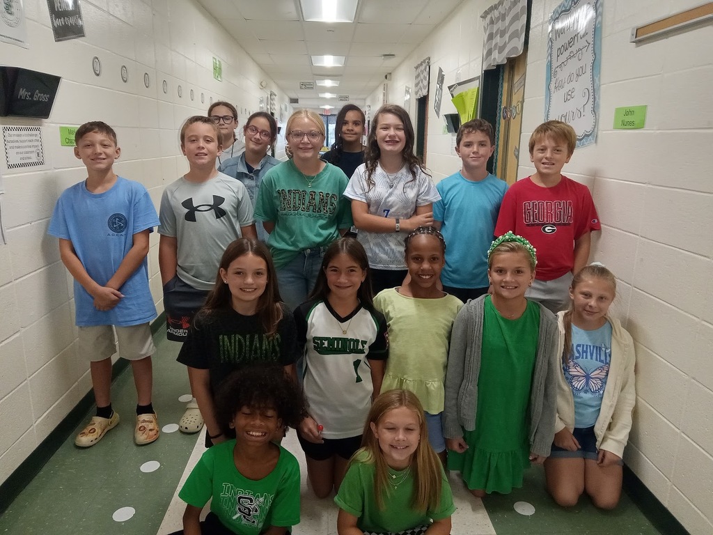 Mrs. Gross would like to give a Shout Out to these student for earning 100 DOJO points in August! Thank you for being leaders!