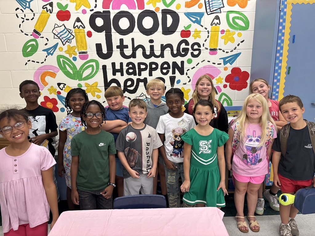 Mrs. Stacy would like to give a shout out to her class for being proactive and coming to school for 20 days perfect attendance. Keep up the great work.