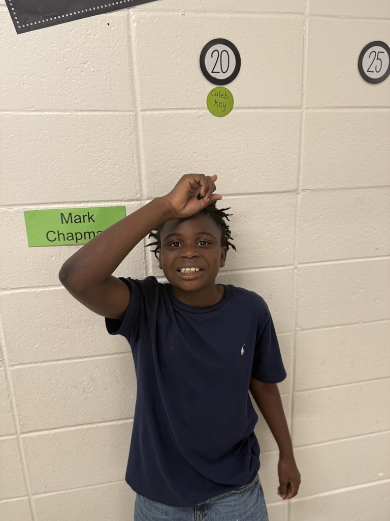  Congratulations to Caleb Key in Ms. Lawhorn's homeroom for being the first 5th grader to reach 20 iReady math lessons . Way to go, Caleb!