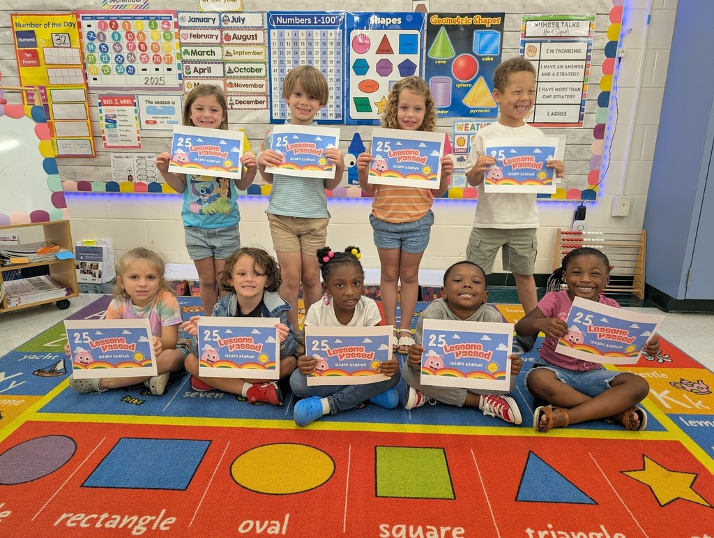 Ms. Armoray and Mrs. Michelle would like to give a shout out to these students for the month of August for completing 25 I ready Reading Lessons. Keep up the good work. not picture Kolton McGee and Ashtyn Wilson.