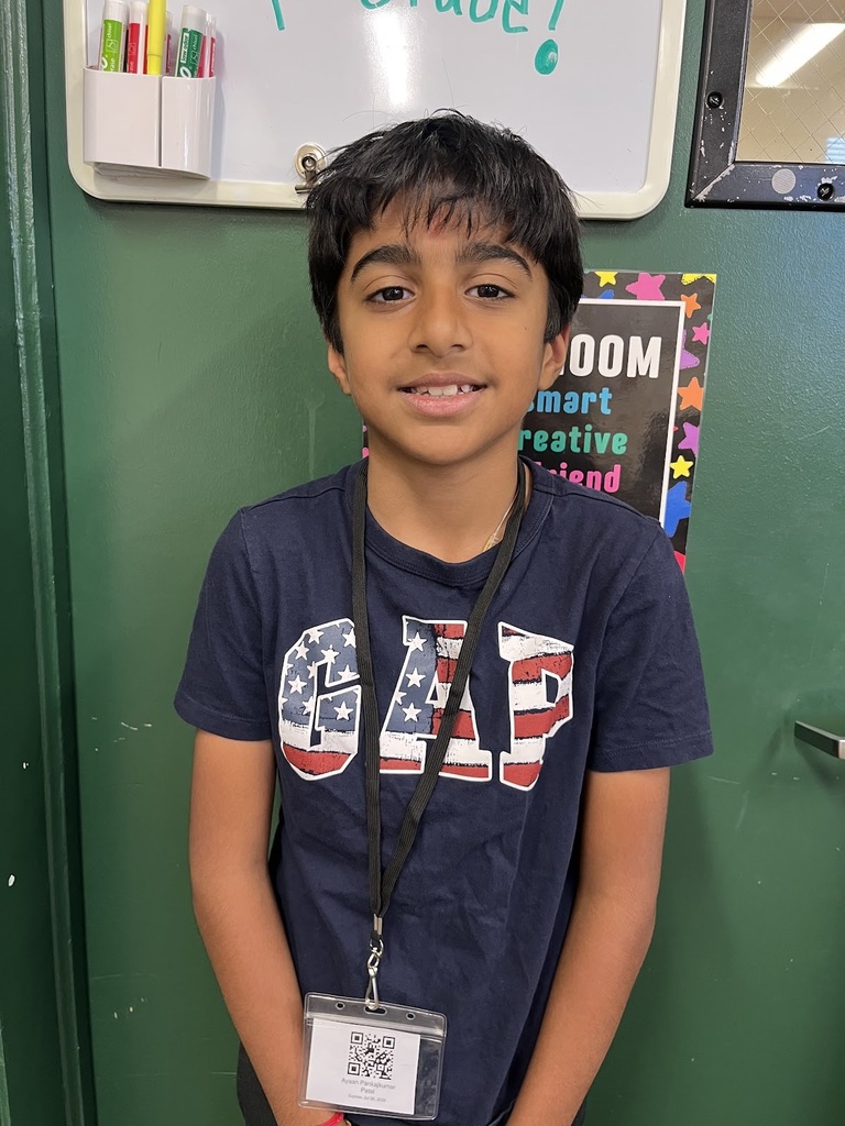 Ms. Hall is so proud of Ayaan Patel for making a 100 on our Unit 1 IReady Math Assessment. Way to go Ayaan!