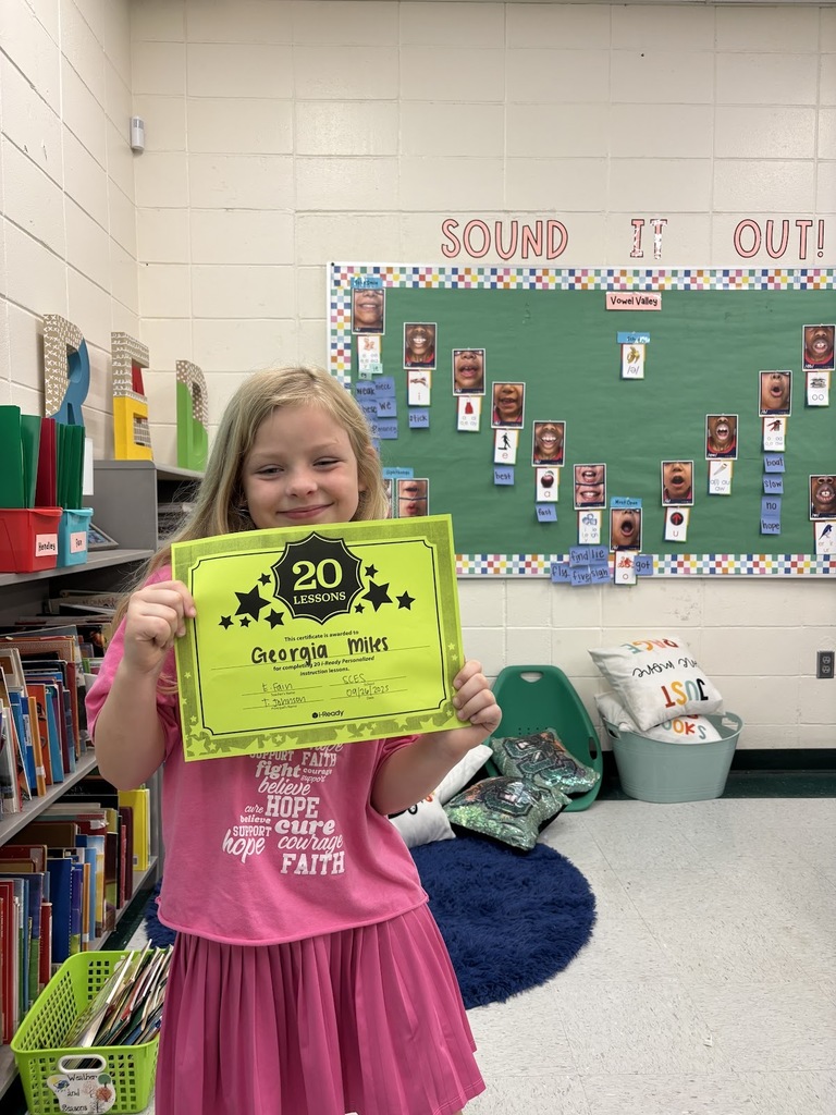 Great job passing 20 lessons on iReady! Keep up the good work!