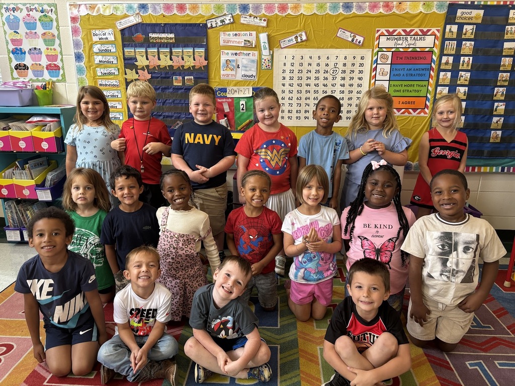 Mrs. Molly and Mrs. Katlyn would like to give a SHOUT OUT  to their class for reaching 20 days of perfect attendance!!