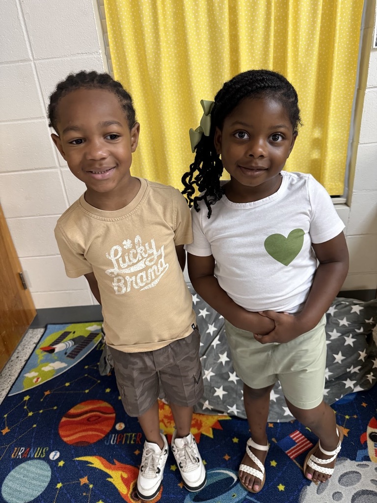 Miss Erica and Miss Brittany would like to give a shoutout to Eric and Autymn for coming to school for 40 days!! Way to go!!!