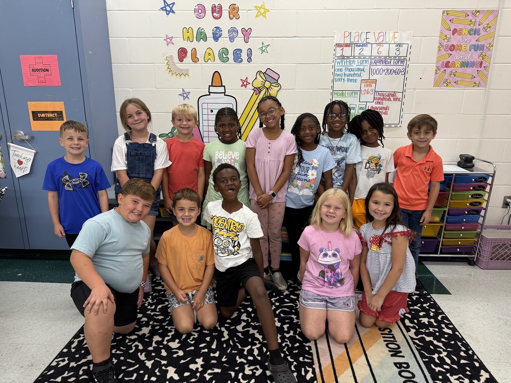 Mrs. Stacy would like to give a shout out to her homeroom for making a 100 on their Lesson 8 math test. They have been working hard and it is showing. Keep up the great job!!!