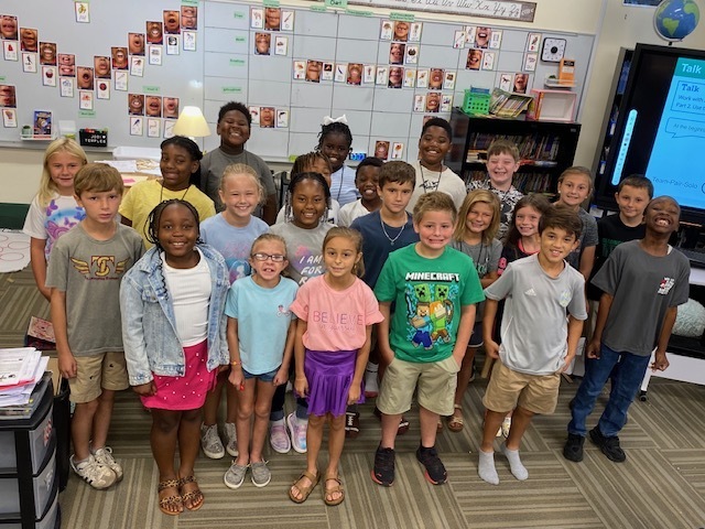 Miss Jodi would like to give a shout to her homeroom for having 30 days of perfect attendance!