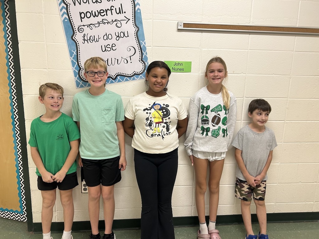 Congratulations to these students in Mrs. Norton's class for making a 100 on their mid-unit 2 test !