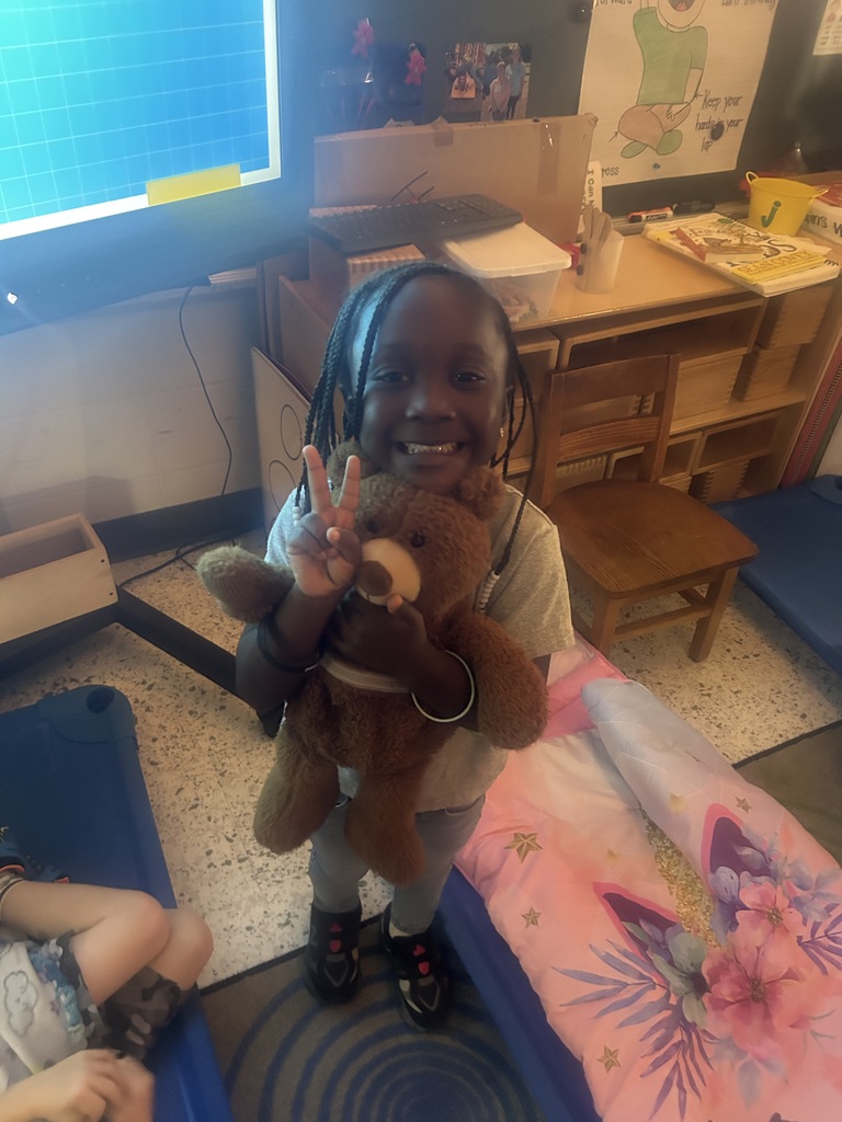Ms. Hannah and Ms. Kaitlyn want to give a shout out to their class for filling their behavior jar halfway! They celebrated by bringing a stuffed animal for nap time!