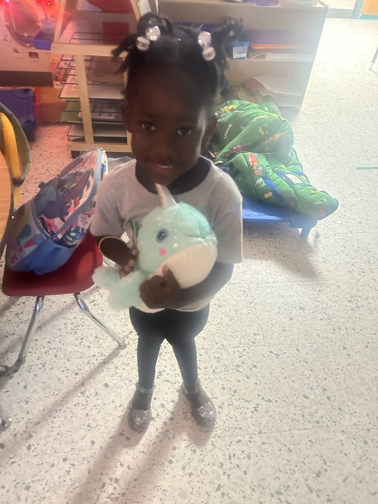 Ms. Hannah and Ms. Kaitlyn want to give a shout out to their class for filling their behavior jar halfway! They celebrated by bringing a stuffed animal for nap time!
