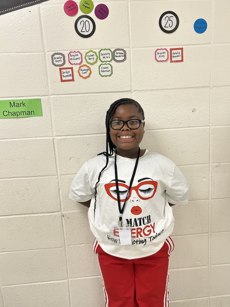 Mrs. Norton would like to give a shout out to Adrianna McKinney for completing  20 iReady Math lessons!