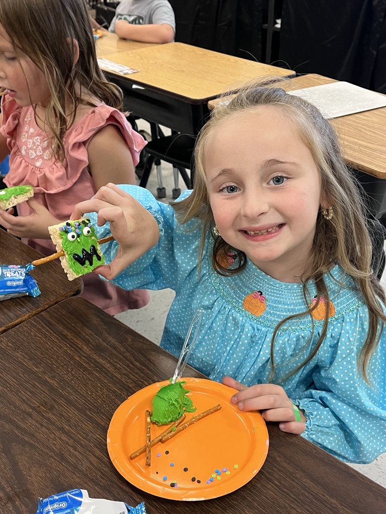 Ms. Tiffany math classes celebrated success with a Frankenstein Fun Friday!! They made 100% on their Week 9 Comprehension Check, met their time in I-Ready and have 100% average for the week on I-Ready. Keep up the hard work!!!