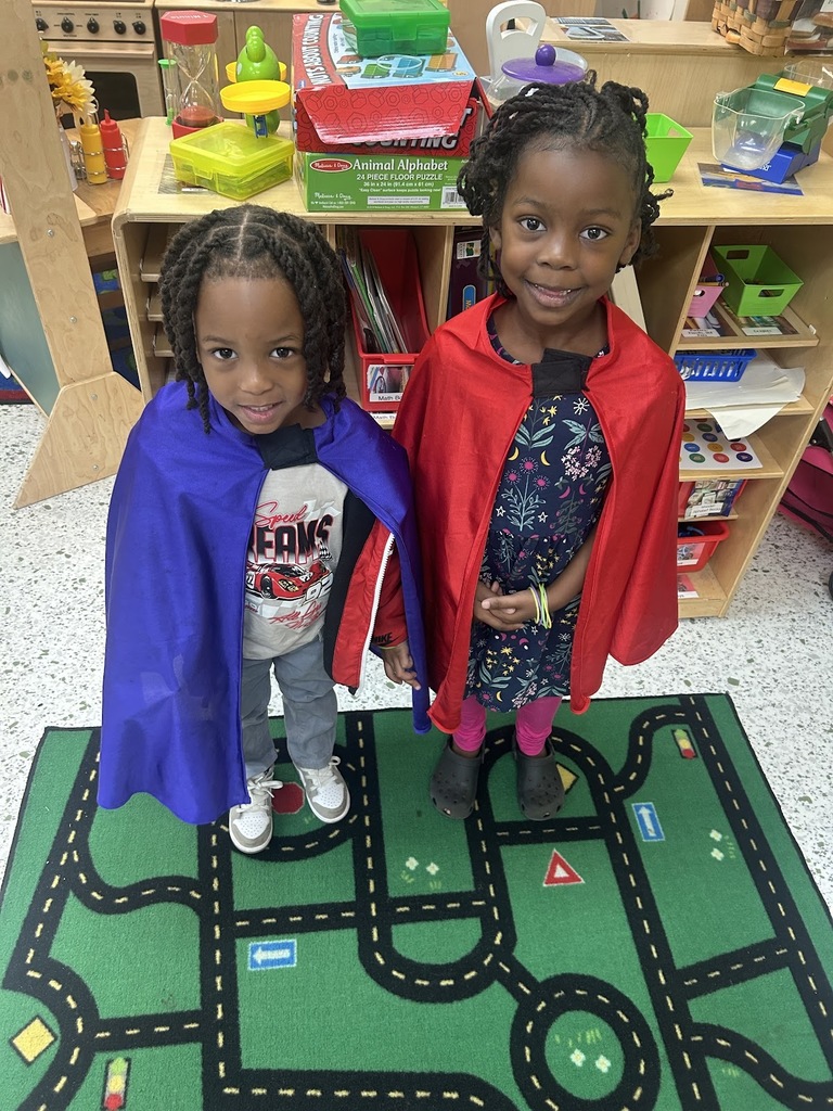 Ms. Hannah and Ms. Kaitlyn would like to give a shout out to Hebrew Baker and Serenity Donalson for being our super friends for the week and making great choices. Great job!
