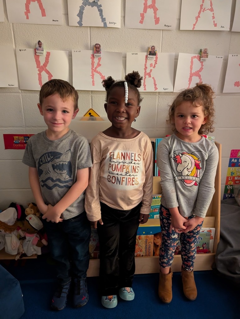 Miss Erica and Miss Brittany would like to give a "Shout Out" to these students for coming to school for 50 days!!!  Awesome Job!!!  Will had 50 days of attendance on Wednesday.  Kylani had 50 days of attendance on Thursday.  Amelia had 50 days of attendance today.