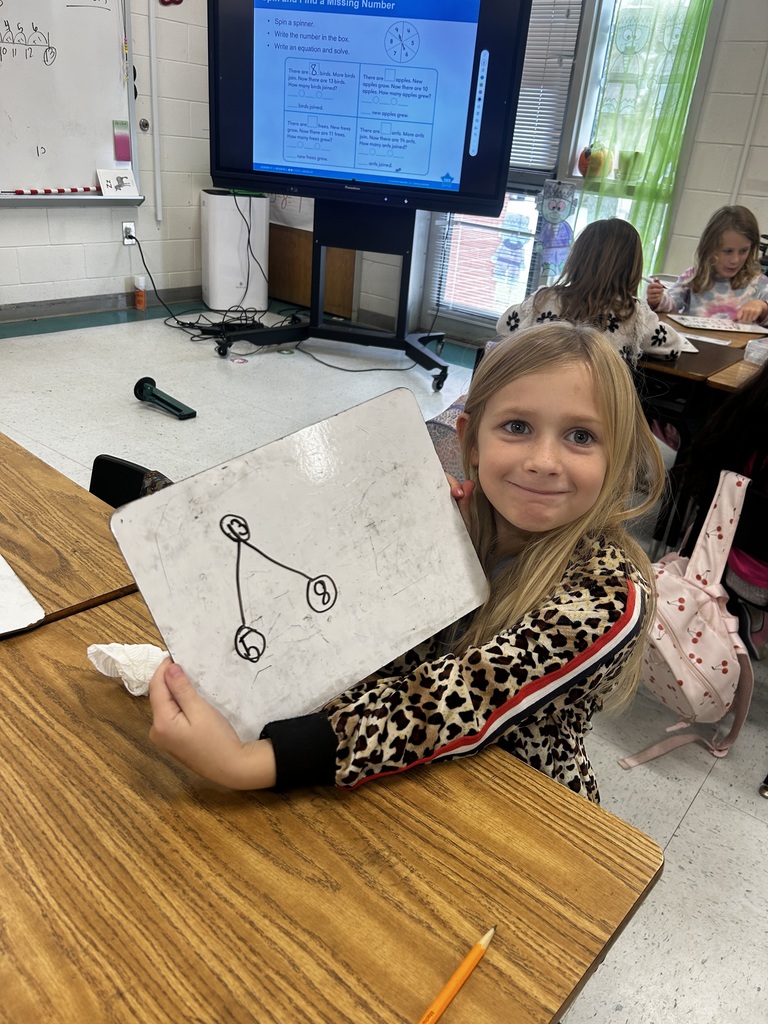 Ms. Keyla’s math students have been sharpening their math skills! These students are using different strategies to solve problems and explain their thinking!